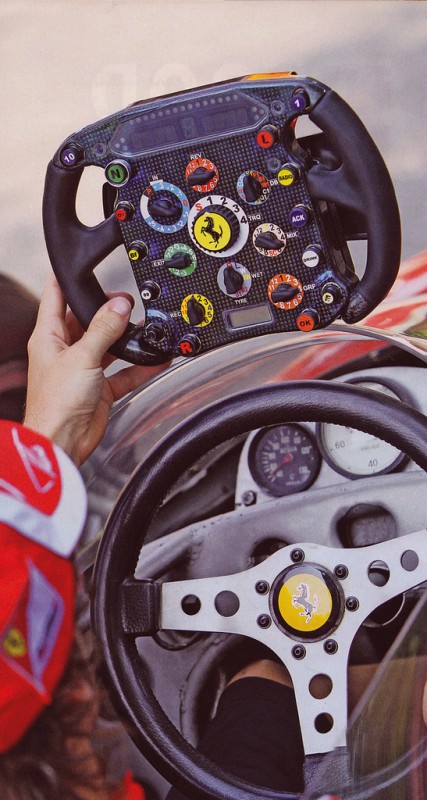 f1 steering wheels past and present