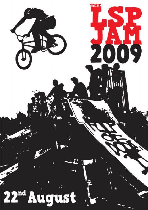  LSP BMX Jam poster 2009 
